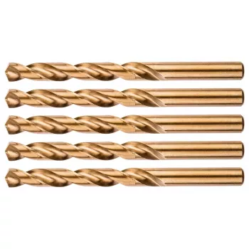 NEO TOOLS HSS-Co 10,5 mm kobalto grąžtai sukamiesiems gręžimams, 5 vnt.
