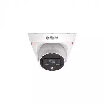 Dahua IPC-HDW1439T1-A-LED-0280B-PRO 4MP Full-Colour šiltų šviesos diodų kupolinė tinklo kamera su įmontuotu mikrofonu, 2,8 mm fiksuotu objektyvu, IP67, PoE