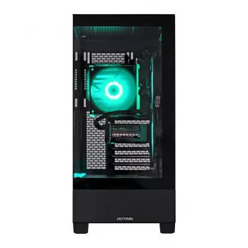 ACN Actina View 7500F žaidimų kompiuteris - AMD Ryzen 5 7500F, 16GB DDR5, 500GB NVMe SSD, Radeon RX 7600 XT 16GB, 650W PSU, be OS