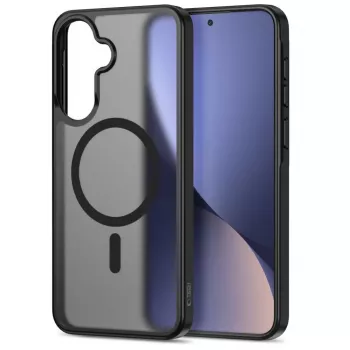 Tech-Protect Magmat MagSafe dėklas, skirtas Samsung Galaxy A36 / A37 / A56 / A27 5G - matinė juoda