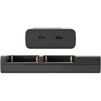 Newell DL-USB-C dviejų kanalų įkroviklis NP-F550/770/970 akumuliatoriams (NL2120)