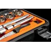 NEO TOOLS 1/2 inch pavaros lizdinių raktų rinkinys, 23 vnt., chromo vanadžio plienas, DIN 3124