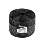 BRADAS lašelinė juosta 16 mm HIRRO juosta 500 m, 8 mil, 1,5 l/val., 20 cm lašintuvų atstumas, juoda
