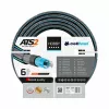 CELLFAST HOBBY ATS 1 sodo žarna 10 m – 1/2 colio 3 sluoksnių Anti-Twist PVC, burst 20 bar, UV ir dumbliams atspari, žalia/geltona