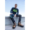 NEO TOOLS DENIM 5-kišenių darbo kelnės, M dydis, mėlynos, reguliaraus kirpimo, sustiprintos siūlės, EN ISO 13688
