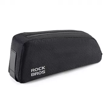 ROCKBROS Dviračio rėmo krepšys viršutiniam vamzdžiui 0,9L - juoda