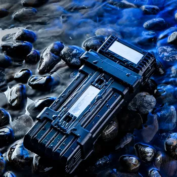 ROCKBROS LKXR2006 sulankstomas dviračio užraktas su raktu, juodas