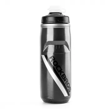 ROCKBROS termosas dviračių butelis 620 ml be BPA gradientas juodas
