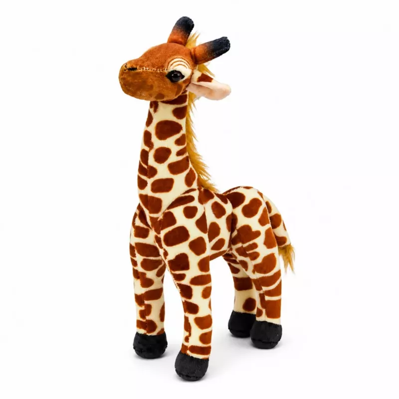 LEAN TOYS Minkštas žirafos žaislas 30 cm