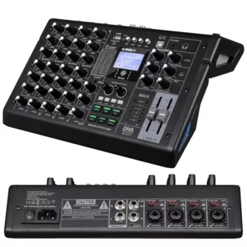 DNA MIX-EFF 6 Analoginis 6 kanalų garso maišytuvas su DSP efektais ir USB