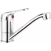 DEANTE Arnika praustuvo maišytuvas su pasukamu snapeliu, matinė juoda