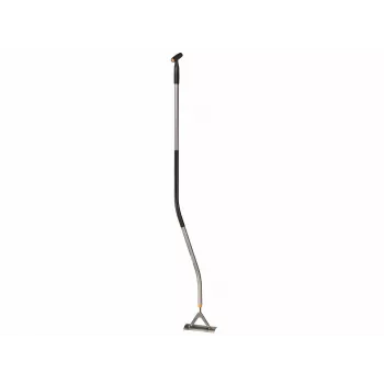 Fiskars Xact rankinis ravėtuvas su kampuota ergonomiška rankena, nerūdijančio plieno ašmenimis, juoda/oranžinė