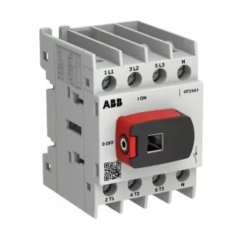 ABB jungiklis-atjungiklis OTOT25G1-4BSN2Plus 25 A 4 polių G1 rėmo dydis