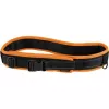 Fiskars 1003626 Functional Form diržas įrankiams su greito atsegimo sagtimi, reguliuojamas juosmuo iki 120 cm, patvarus vandenį atstumiantis poliesteris, kelios kišenės ir kilpos, juoda/oranžinė