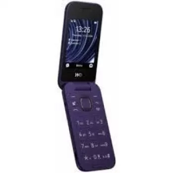 HMD 2660 Flip violetinis 4G LTE dviejų SIM atverčiamas telefonas