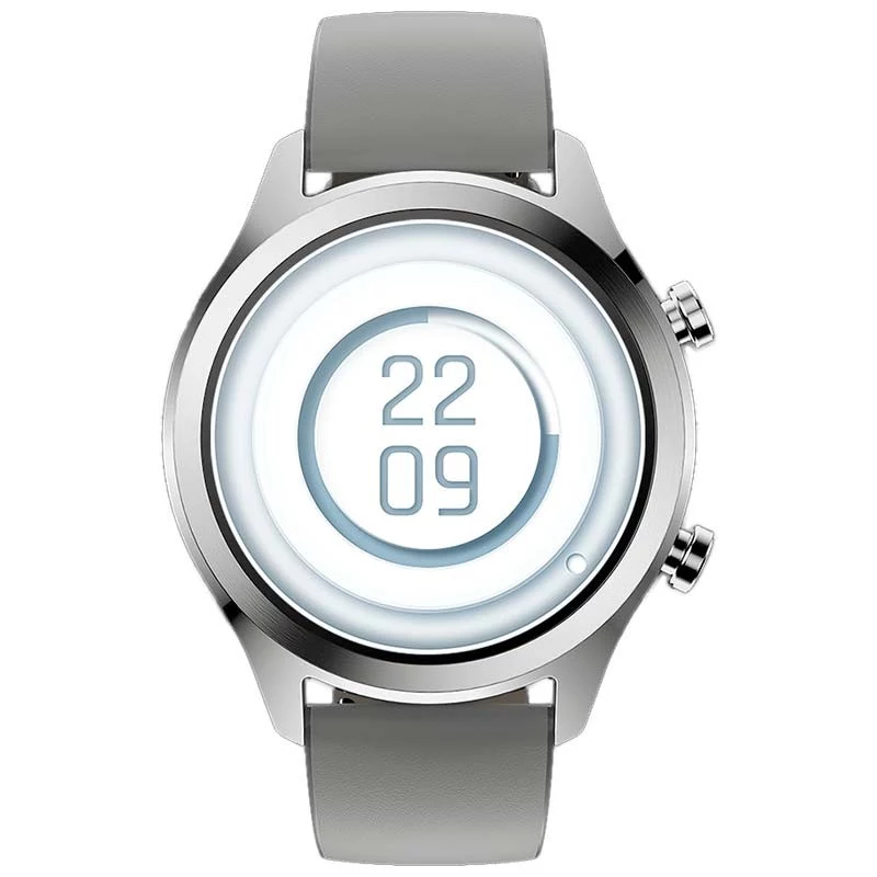 TicWatch C2 Plus išmanusis laikrodis Platinum NFC GPS AMOLED 1,3 colio atsparus vandeniui 24/7 veiklos stebėjimas