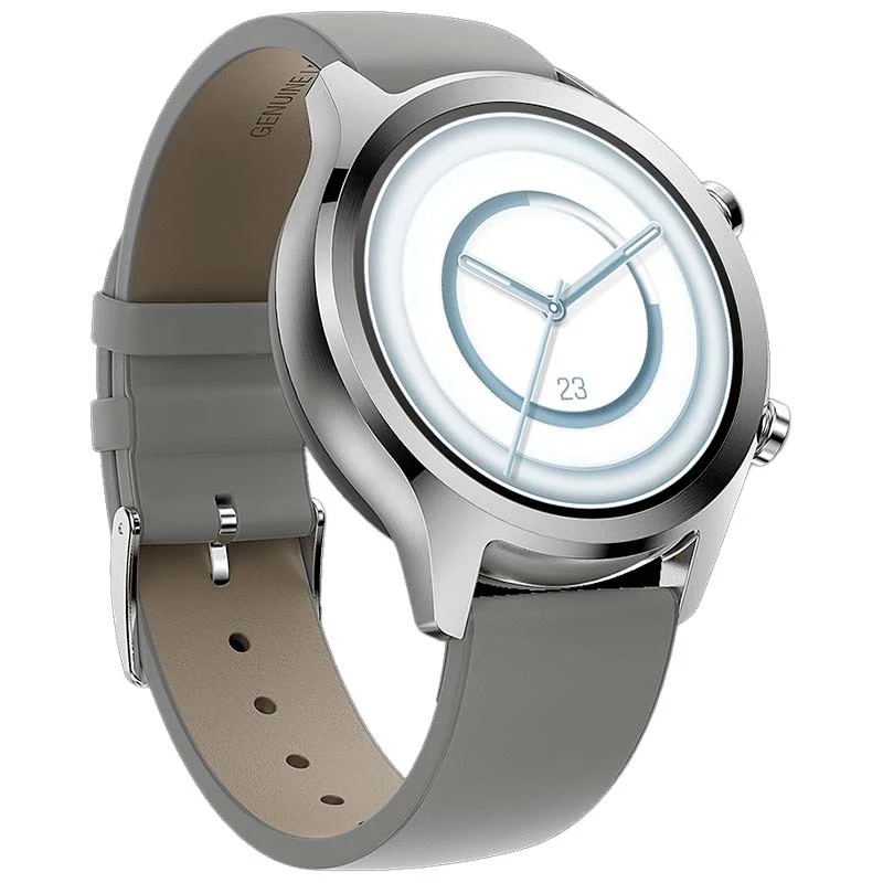 TicWatch C2 Plus išmanusis laikrodis Platinum NFC GPS AMOLED 1,3 colio atsparus vandeniui 24/7 veiklos stebėjimas