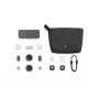 DJI Mic Mini 2 belaidė mikrofonų sistema (2 TX + 1 mobilus RX + įkrovimo dėklas), balta