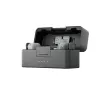 DJI Mic Mini 2 belaidė mikrofonų sistema (2 TX + 1 mobilus RX + įkrovimo dėklas), balta