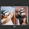 BOBOVR M3 Pro+ baterijų dirželis su 6500 mAh baterija ir įkrovimo stotele, skirtas Meta Quest 3/3S - baltas