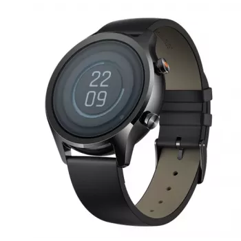 TicWatch C2+ išmanusis laikrodis NFC GPS AMOLED 1,3 colio atsparus vandeniui Bluetooth Wi-Fi juodas