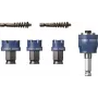 Bosch 2608901963 Progressor for Wood and Metal 7 vnt. skylučių pjovimo rinkinys su Power Change Plus adapteriu ir HSS-G kreipiamuoju grąžtu