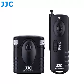 JJC Pilot 2-in-1 laidinis ir belaidis nuotolinio valdymo pultas užrakto atleidimui, skirtas Sony Multi Terminal