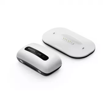 BoboVR BM60-1 6500 mAh baterija su įkrovimo stotele, skirta M3 Pro+ ir M3 - balta