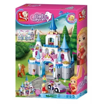 Sluban Girls Dream Castle 815 dalių konstruktoriaus rinkinys