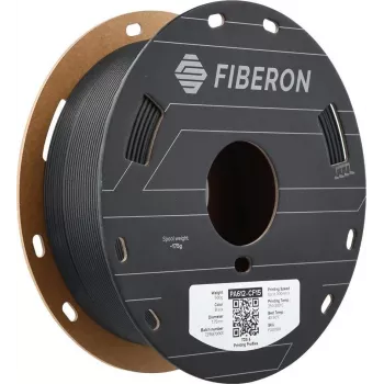 Polymaker Fiberon PA612-CF15 3D spausdintuvo kaitinamoji medžiaga, 1.75 mm, 0.5 kg, juoda