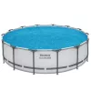 Bestway 29404 saulės energijos baseino dangtis su burbuline plėvele 427 cm mėlynas
