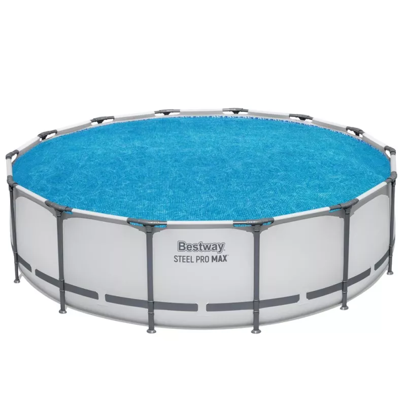 Bestway 29404 saulės energijos baseino dangtis su burbuline plėvele 427 cm mėlynas