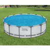 Bestway 29404 saulės energijos baseino dangtis su burbuline plėvele 427 cm mėlynas