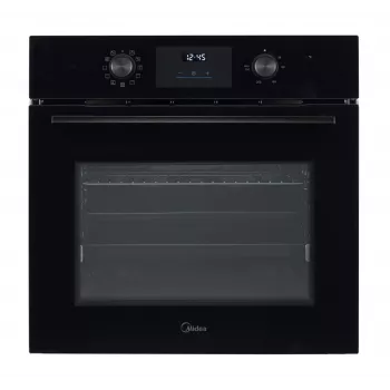 Midea MBO65M80M1-BK įmontuojama elektrinė orkaitė, 70L, jutiklinis ekranas, juoda