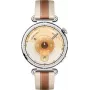 Huawei Watch GT 6 41mm sidabrinis rudas odinis dirželis išmanusis laikrodis