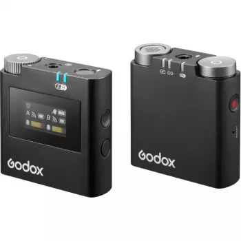 Godox Virso S M1 2.4 GHz belaidė mikrofono sistema, skirta Sony kameroms