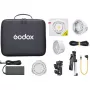 Godox ML100 Bi-color Kit 2 - 100W LED monolight su softbox, stovu, reflektoriumi ir nešiojimo krepšiu