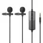 Godox LMD-40C dvigubas lavalier mikrofonas 4m