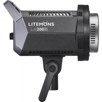 Godox Litemons LA200D K2 2 šviesų dienos šviesos LED monolight rinkinys su softboxais, stovais ir nešiojimo krepšiu
