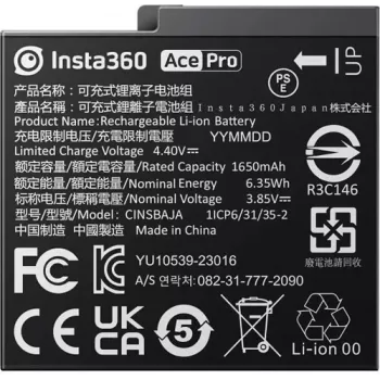 Insta360 įkraunama baterija, skirta Ace ir Ace Pro (CINSBAJA)