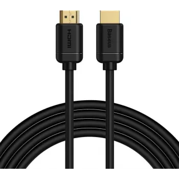 Baseus High Definition HDMI 2.0 laidas 4K 60Hz HDR 3D 18Gbps 3m juodas