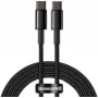 Baseus Tungsten Gold USB-C į USB-C laidas 100W PD 2m juodas