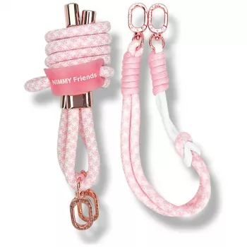 NIMMY Cool&Cute 2.0 Crossbody ir rankų dirželio rinkinys rožinis
