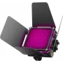 Zhiyun M20C COMBO RGB LED užpildymo šviesa su magnetiniu laikikliu, 20W, 2700K-6500K, CRI≥95, OLED ekranas, Bluetooth programėlės valdymas, mini trikojis, difuzorius, grotelės, laikymo krepšys