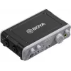 BOYA BY-AM1 2 kanalų USB-C garso sąsaja su XLR/TRS įėjimais, +48V fantominiu maitinimu ir tiesioginiu stebėjimu