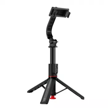 ACEFAST E42 Selfie lazda su trikojis su automatiniu stovu ir Bluetooth nuotolinio valdymo pultu, 1,05 m, juoda