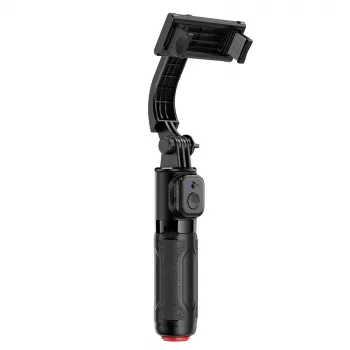 ACEFAST E42 Selfie lazdelė su trikojis su automatiniu trikoju ir Bluetooth nuotolinio valdymo pulteliu, 63 cm, juoda