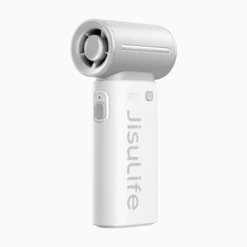 JISULIFE nešiojamasis ventiliatorius Life9 3600mAh USB ventiliatorius su power bank - pilka