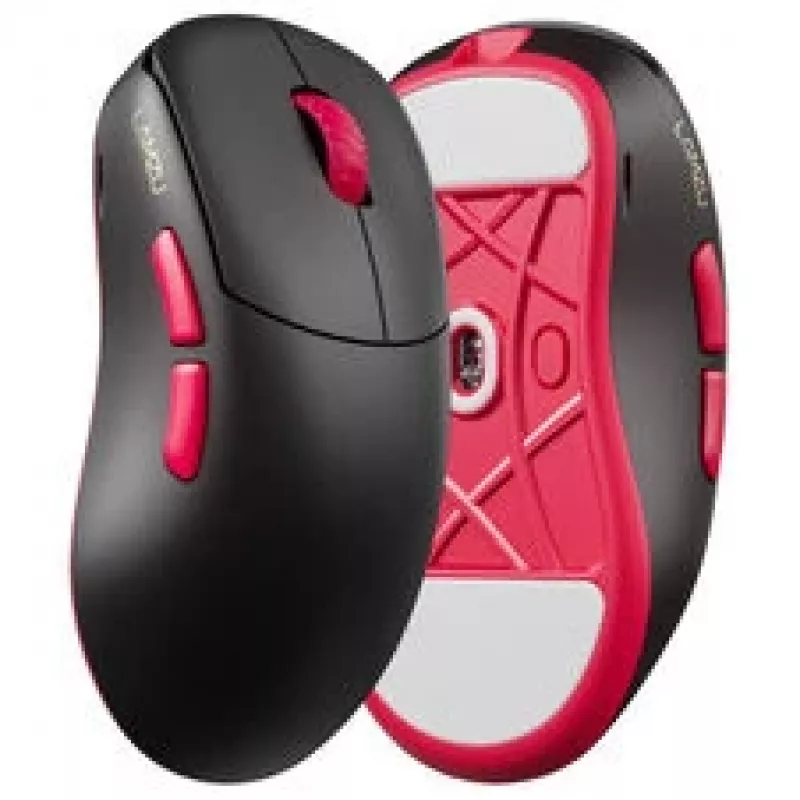 Lamzu Thorn V2 belaidė žaidimų pelė, 8000Hz - juoda/raudona