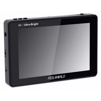 FEELWORLD LUT7 7 colių 2200nit 1920x1200 jutiklinis 4K HDMI kameros lauko monitorius su 3D LUT, HDR, bangos forma, dvigubu NP-F